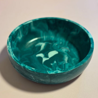 Hand-Marbled Jesmonite Bowl